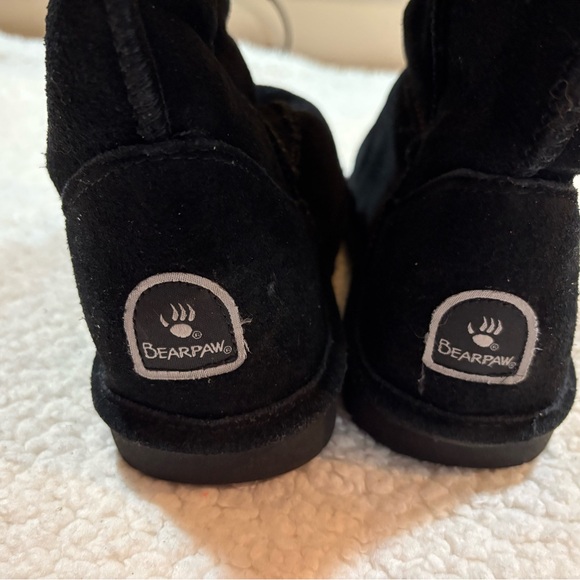 BearPaw Women’s Black Suede Boots | Size 8 | Tall - Picture 3 of 9